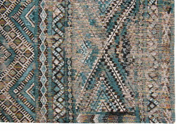 Louis De Poortere tapis LX 9110 Antiquarian Kilim Zemmuri Blue corner