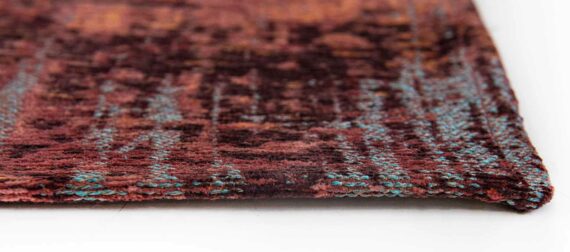 Louis De Poortere tapis LX 9125 Atlantic Streaks Nassau Red side