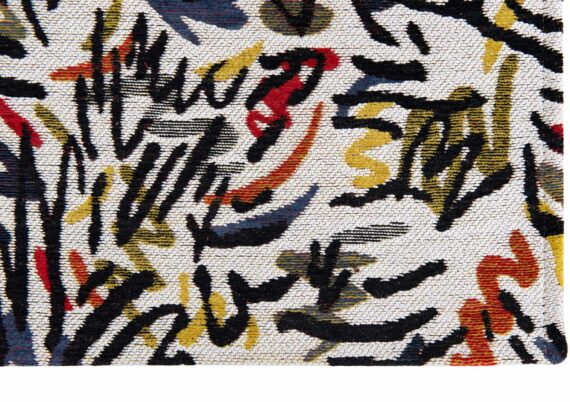 Louis De Poortere tapis LX 9144 Gallery Graffito Street Graph corner