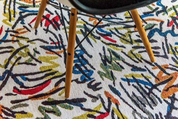Louis De Poortere tapis LX 9144 Gallery Graffito Street Graph interior 3