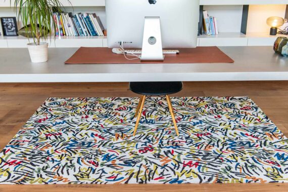 Louis De Poortere tapis LX 9144 Gallery Graffito Street Graph interior 7
