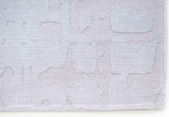 Louis De Poortere tapis LX 9198 Structures Baobab Tsingy Oyster corner