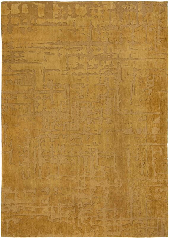 Louis De Poortere tapis LX 9201 Structures Baobab Madagascar Gold