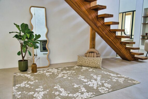 Louis De Poortere tapis Sakura 9372 Wet Garden interior 1
