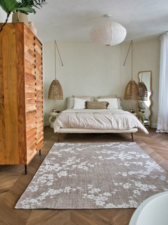 Louis De Poortere tapis Sakura 9373 Morning Mist interior 1