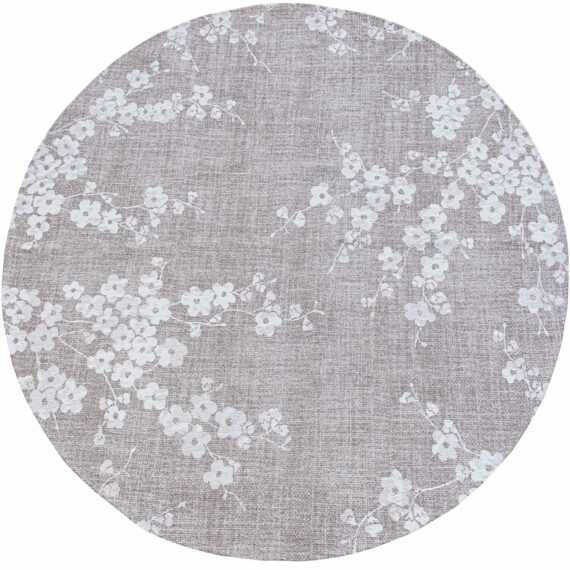Louis De Poortere tapis Sakura 9373 Morning Mist round