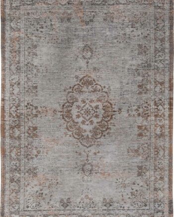 tapis Louis De Poortere LX8257 Fading World Medaillon Grey Ebony