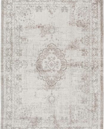 tapis Louis De Poortere LX8383 Fading World Medaillon Salt Pepper