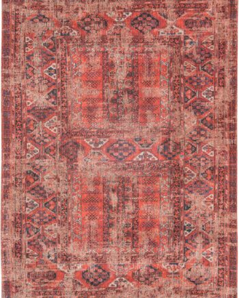 tapis Louis De Poortere LX8719 Antiquarian Antique Hadschlu 782 Red
