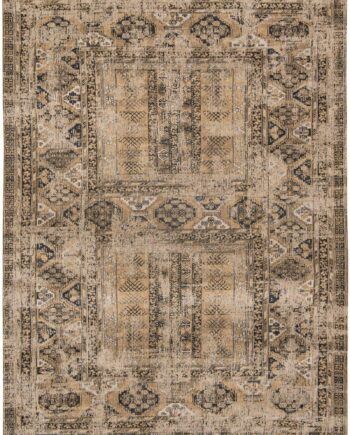 tapis Louis De Poortere LX8720 Antiquarian Antique Hadschlu Agha Old Gold