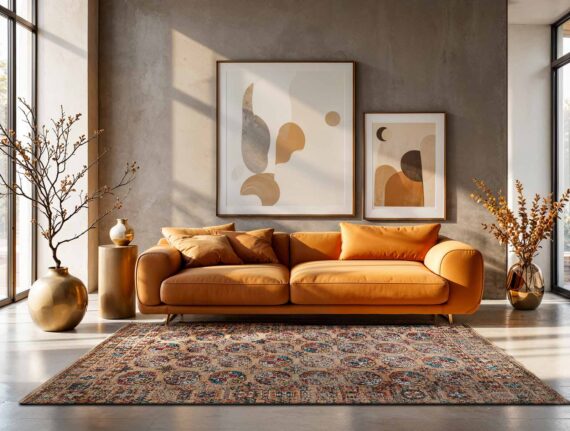 Louis De Poortere tapis Antiquarian Kasak 9840 Djamboul Ambiance