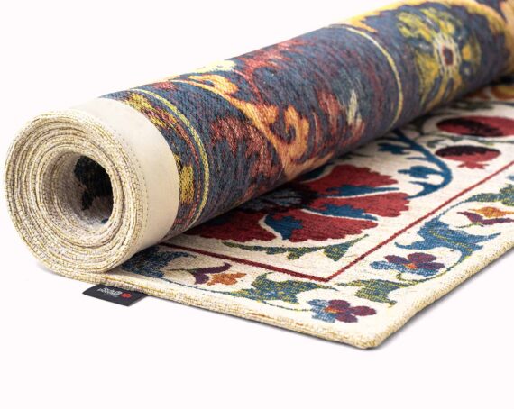 Louis De Poortere tapis Antiquarian Suzani 9728 Origine roll
