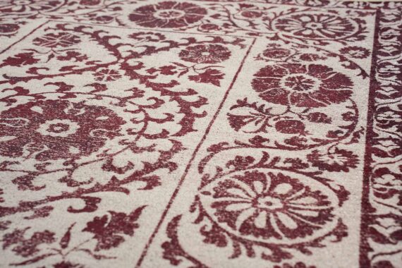Louis De Poortere tapis Antiquarian Suzani 9734 Zephyr zoom 5