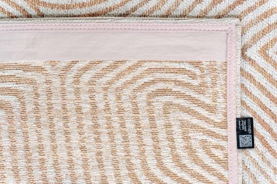 Louis De Poortere tapis Meditation Coral 9800 Indian Sand back