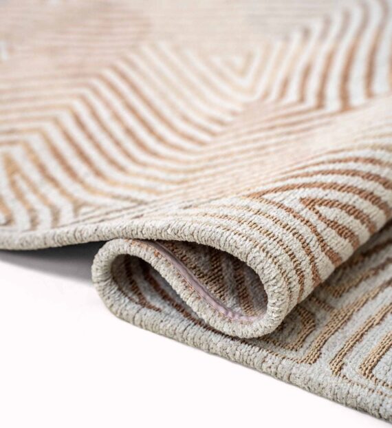 Louis De Poortere tapis Meditation Coral 9800 Indian Sand fold
