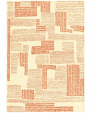 Louis De Poortere tapis Craft 2078 Zen Garden Grenadine